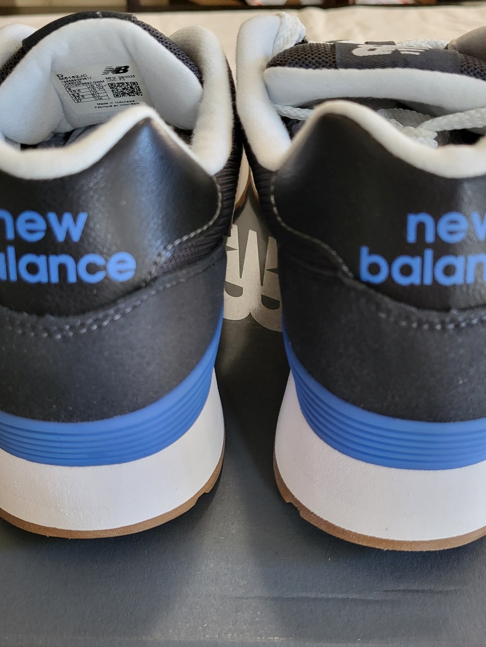 *NEW*New Balance 515 Lifestyle Sneaker Grey Blue Suede Shoe Men's 9 Women's 10.5 - Picture 4 of 7